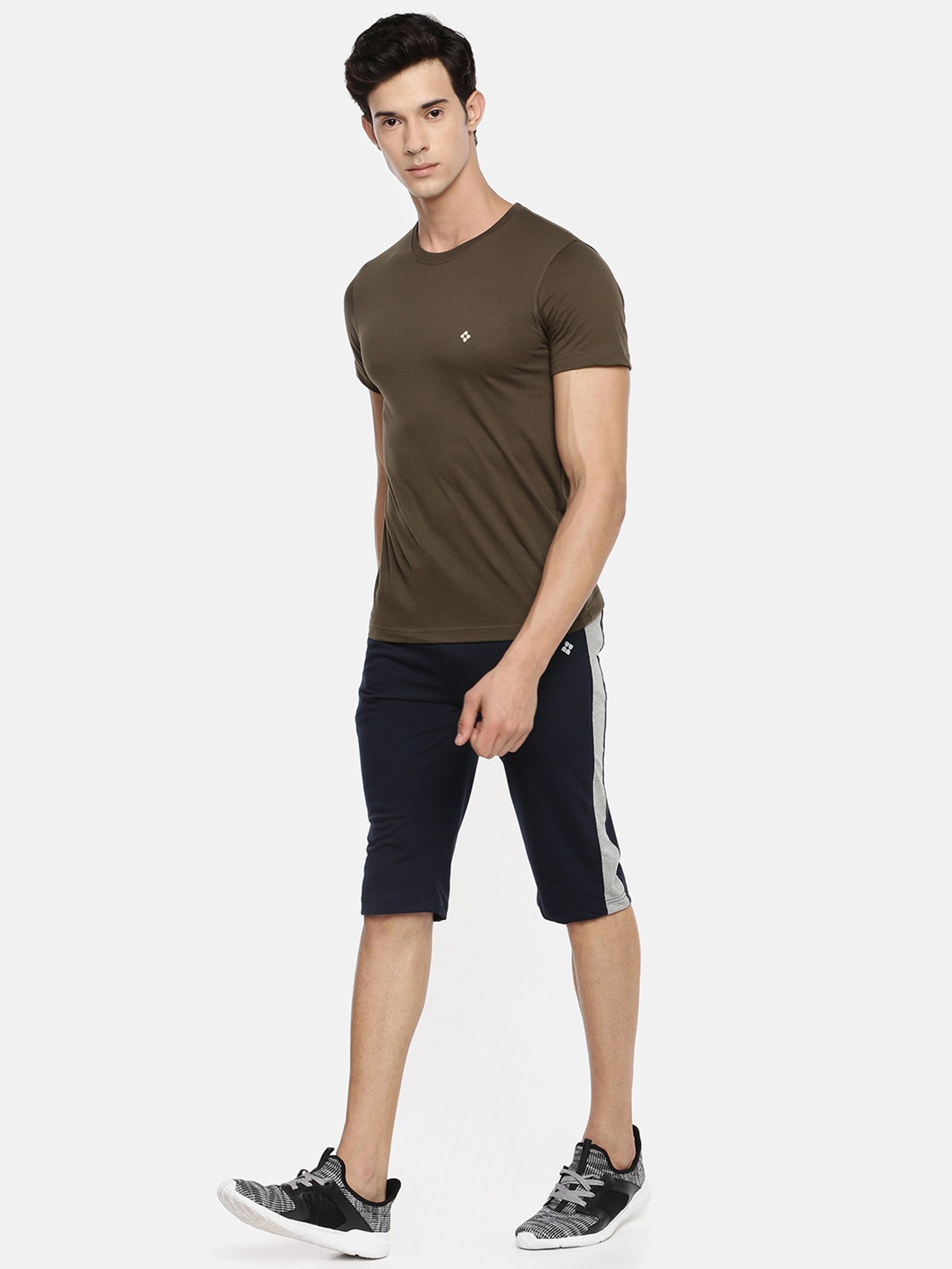 Dollar Mutlicolored Cotton Regular Fit Colour Block Shorts (Pack of 2)