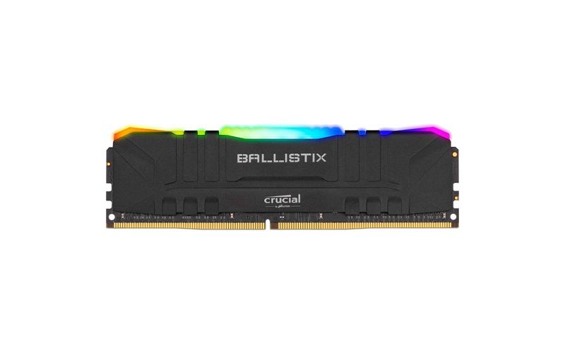 Crucial Ballistix Gaming Memory - For Computer - 32 GB (2 x 16 GB) - DDR4-3200/PC4-25600 DDR4 SDRAM - CL16 - 1.35 V - Non-ECC - Unbuffered - 288-pin