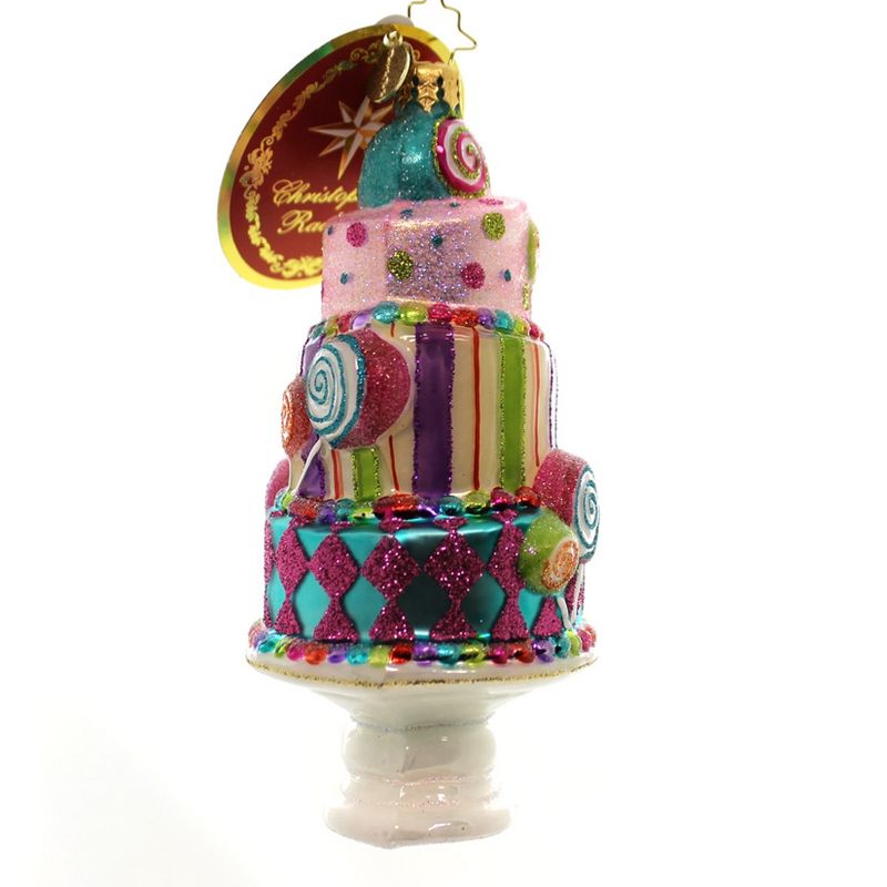 Christopher Radko Sugary Fun Candy Cake Frosting  -  Tree Ornaments