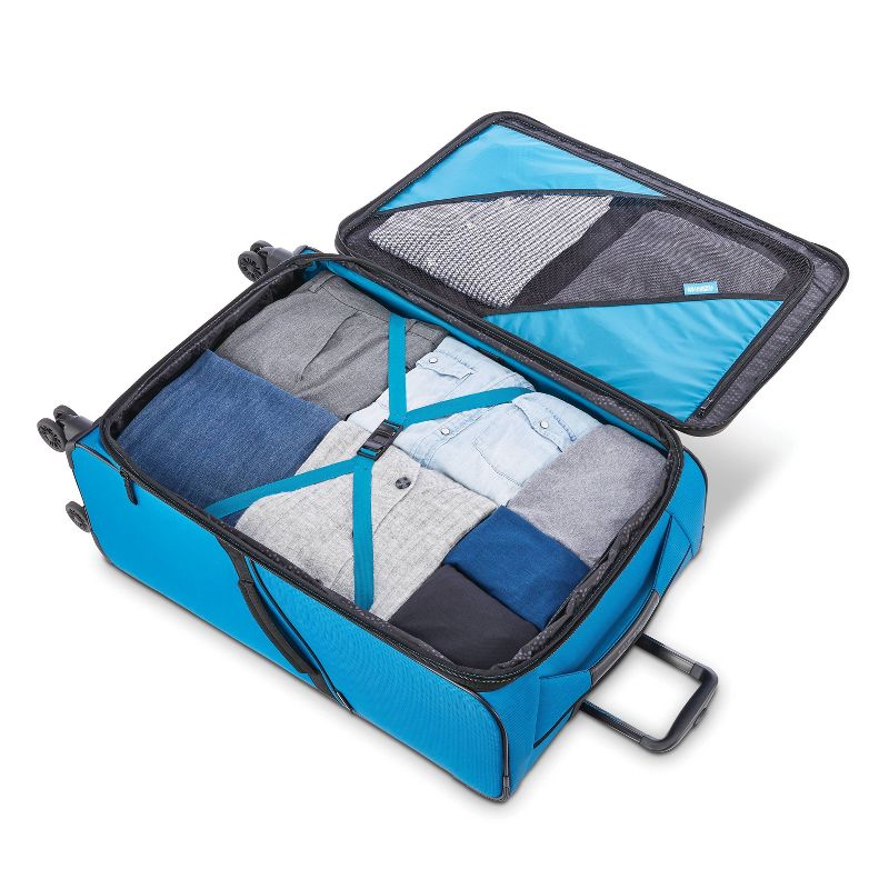 American Tourister Phenom 32" Softside Spinner Suitcase - Blue