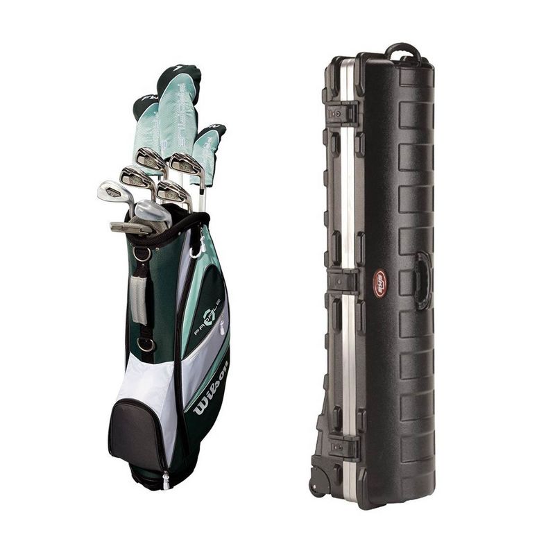 Wilson Profile XLS Women's Right-Handed Golf Club Set & Golf Bag Travel Case