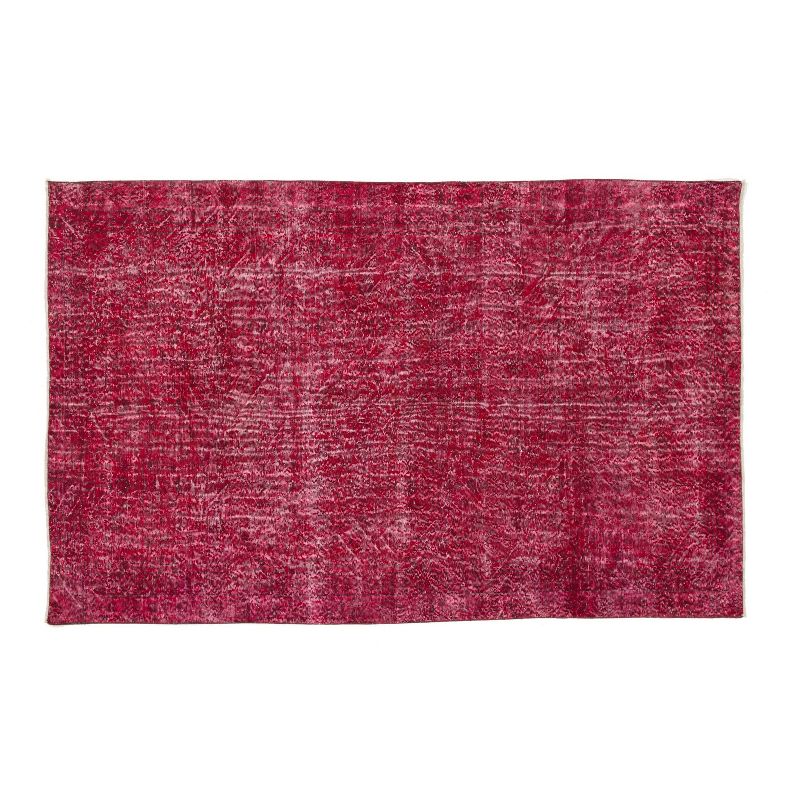 6'x9'6" Vintage One-of-a-Kind Berwyn Rug Red - Revival Rugs