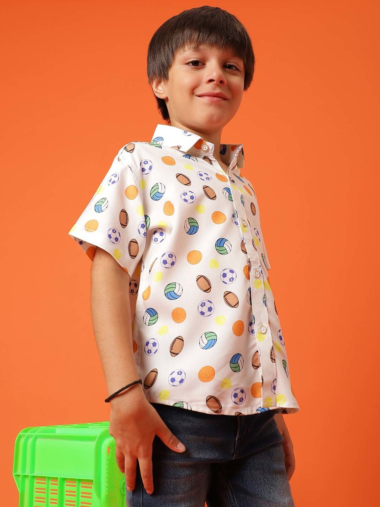 Tales & Stories Kids Multicolor Printed Shirt