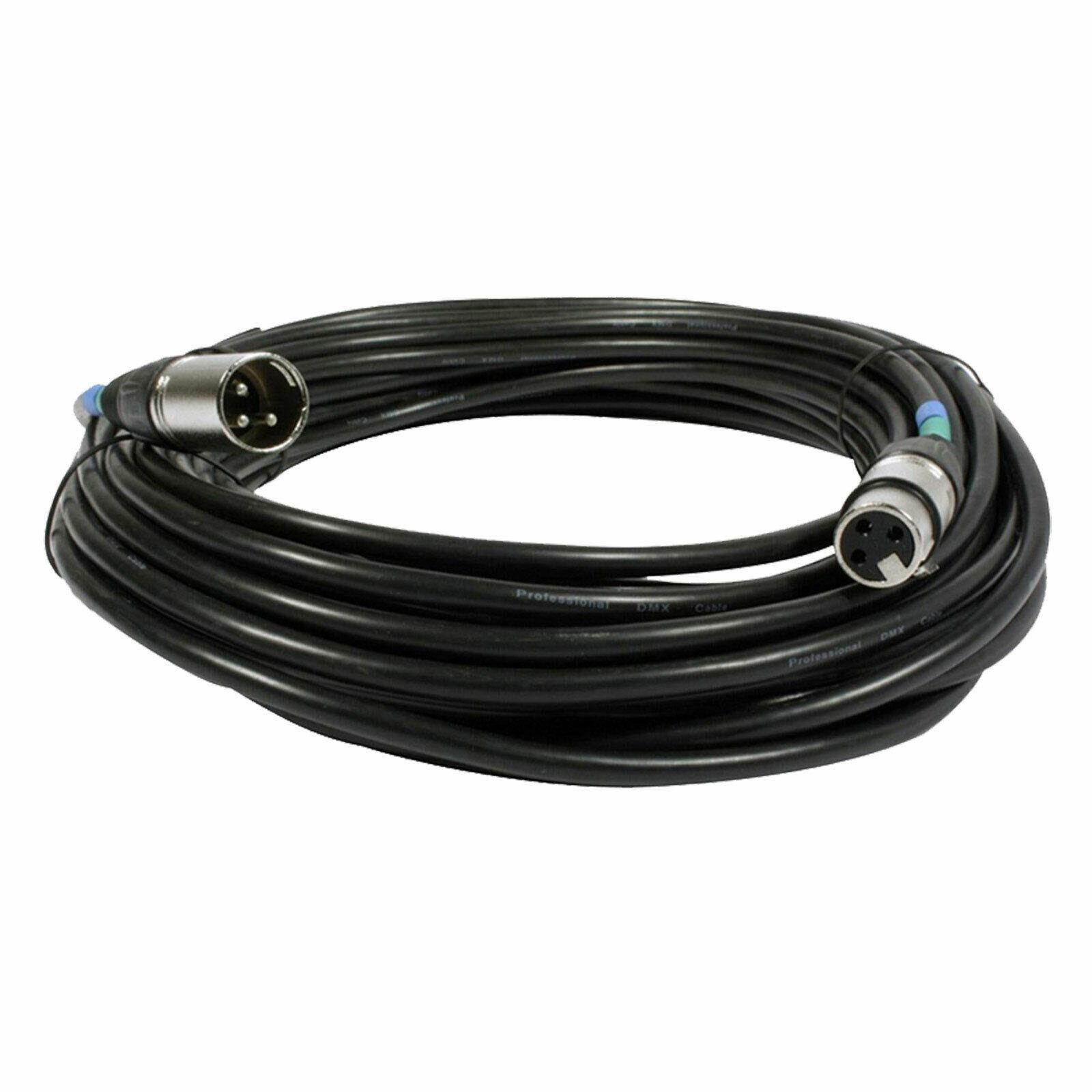 American DJ 15FT 3-Pin DMX Cables - 5 Pack