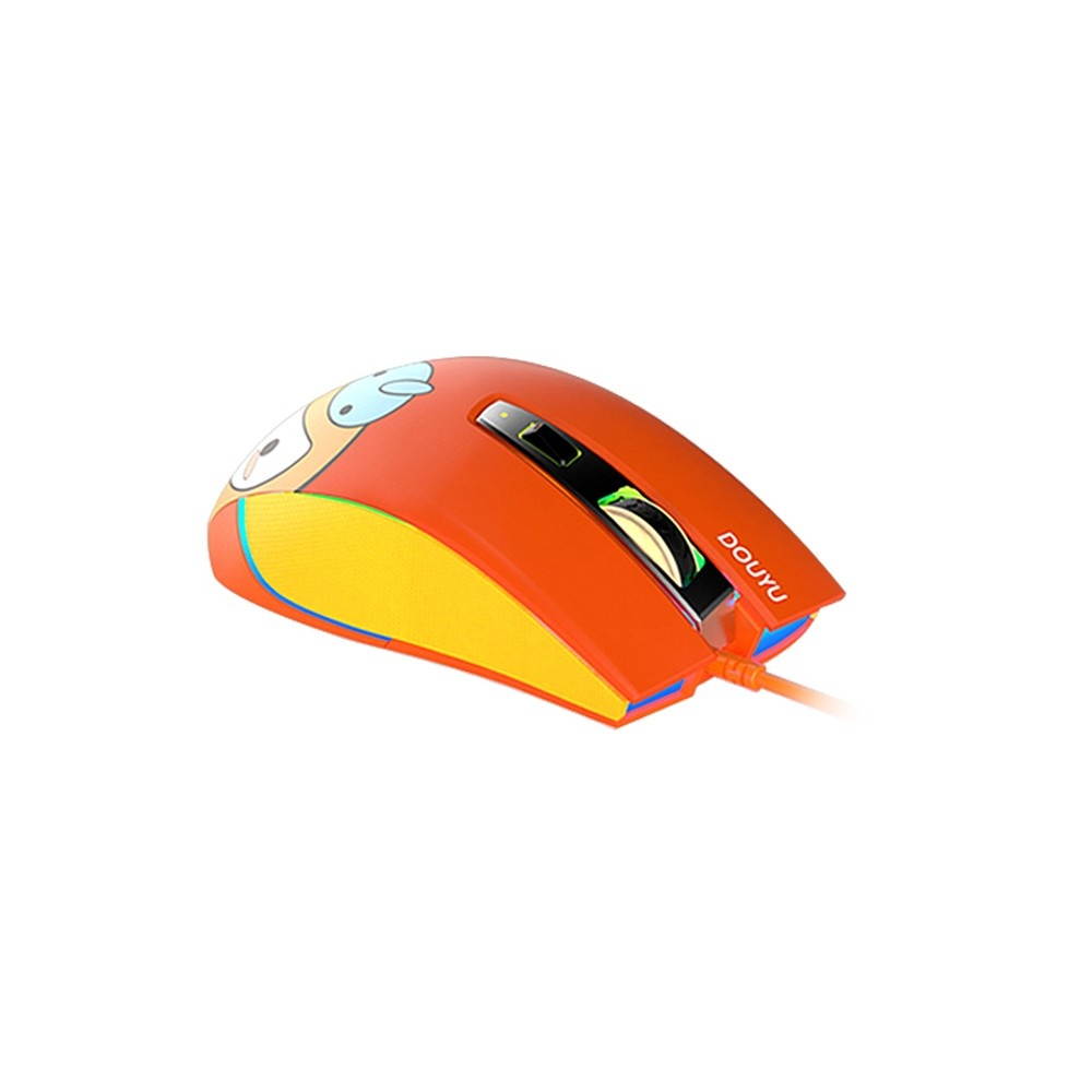 DMG700 Wired Gaming Mouse 16000DPI Game/Office Dual Modes Mice Laptop Desktop PC Accessory Orange