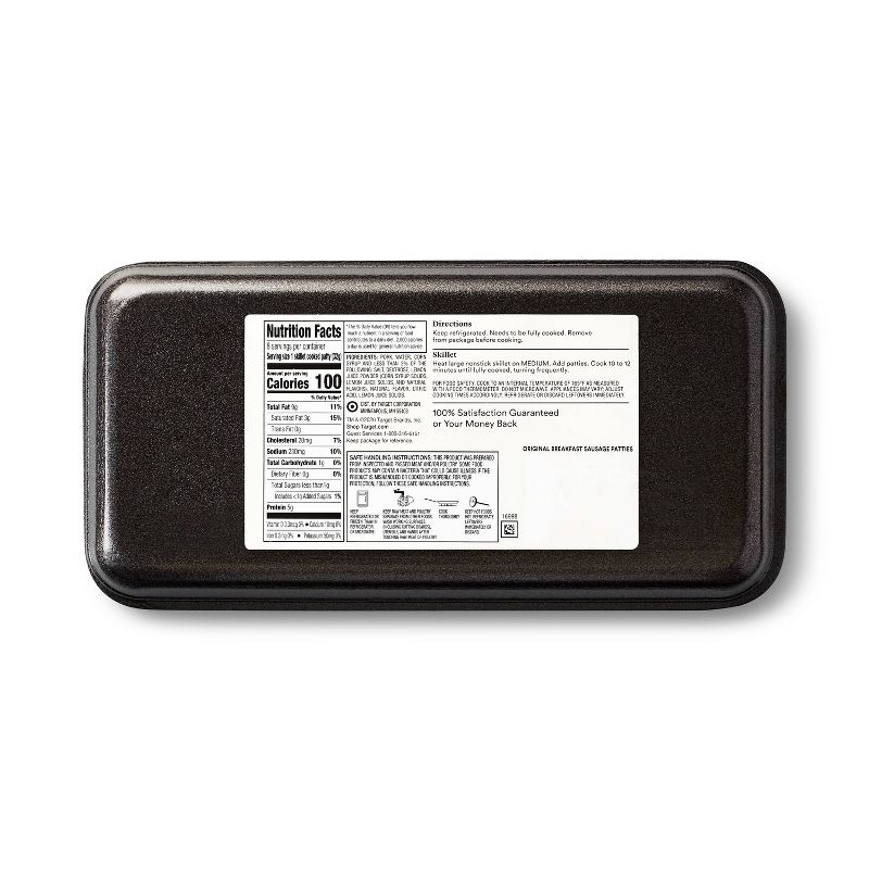 Original Breakfast Sausage Patties - 12oz - Good & Gather™