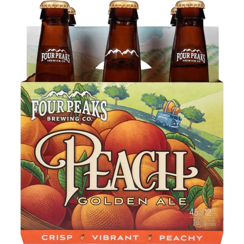 Four Peaks Peach Golden Ale Beer - 6pk/12 fl oz Bottles