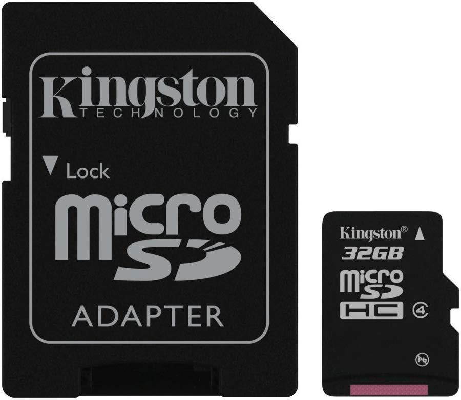 Professional Kingston MicroSDHC 32GB (32 Gigabyte) Card for Alcatel One Touch Idol Ultra Smartphone with custom formatting and Standard SD Adapter. (SDHC Class 4 Certified)