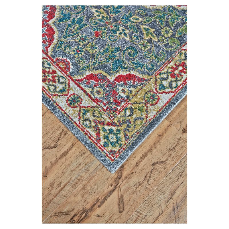 2'2"X4' Medallion Woven Accent Rugs Capri - Weave & Wander