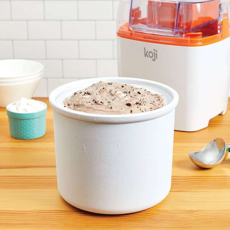 Electric Ice Cream Maker 1.5qt - White - Koji