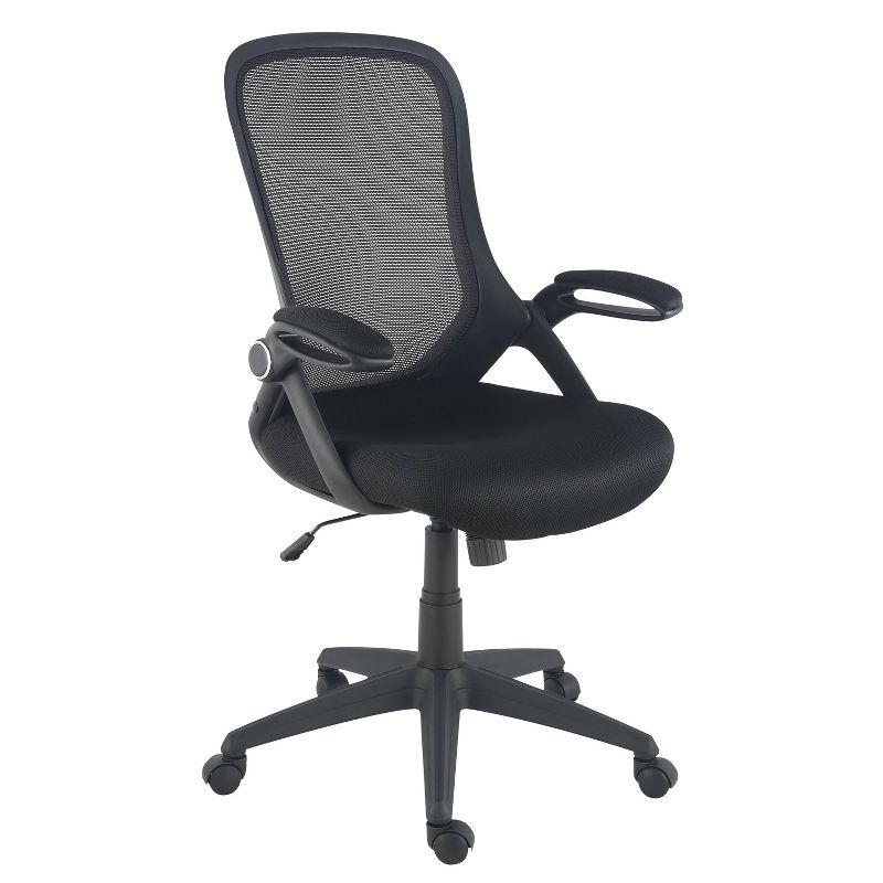 Stephanie Office Chair Black - Poly & Bark