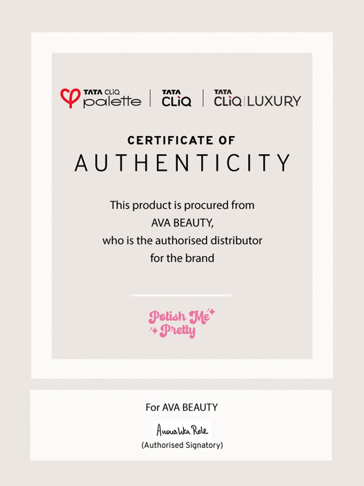 Polish Me Pretty Gel Polish Press-On Nails Gingerbread - Set of 24