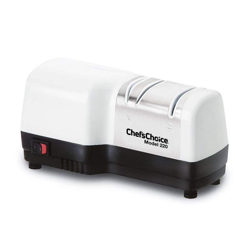 Chef'sChoice Hybrid Diamond Hone 2 Stage Electric Knife Sharpener White
