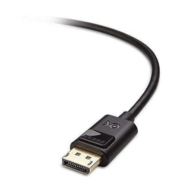 Cable Matters Mini DisplayPort to DisplayPort Cable (DisplayPort to Mini DisplayPort 1.4 Cable) with 8K 60Hz Video Resolution and HDR in Black 6 Feet - Thunderbolt and Thunderbolt 2 Port Compatible