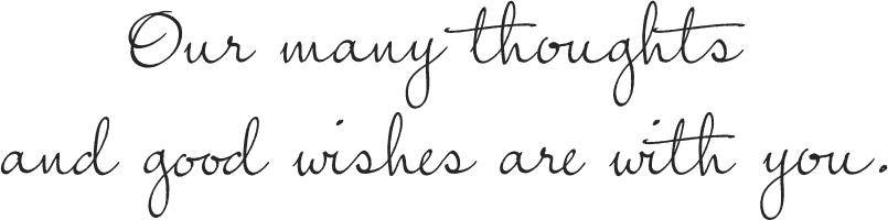 Sympathy Greeting Cards - S1701. Greeting Cards Featuring a Sunny Field of Wheat and Flowers and a Thinking Of You Message. Box Set Has 25 Greeting Cards and 26 Bright White Envelopes.