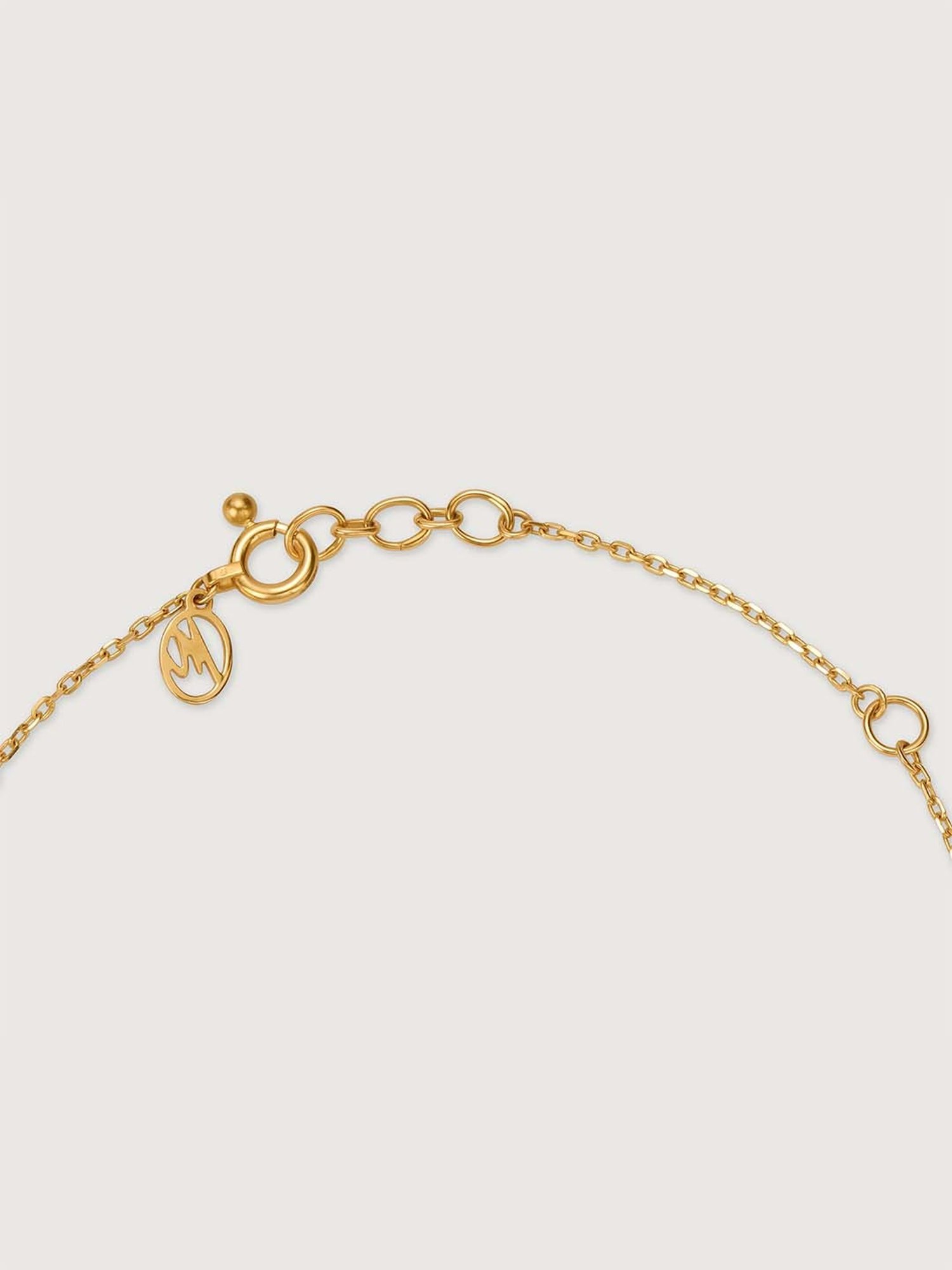 Mia by Tanishq Cupid Charm 14k Gold & Diamond Bracelet for Women