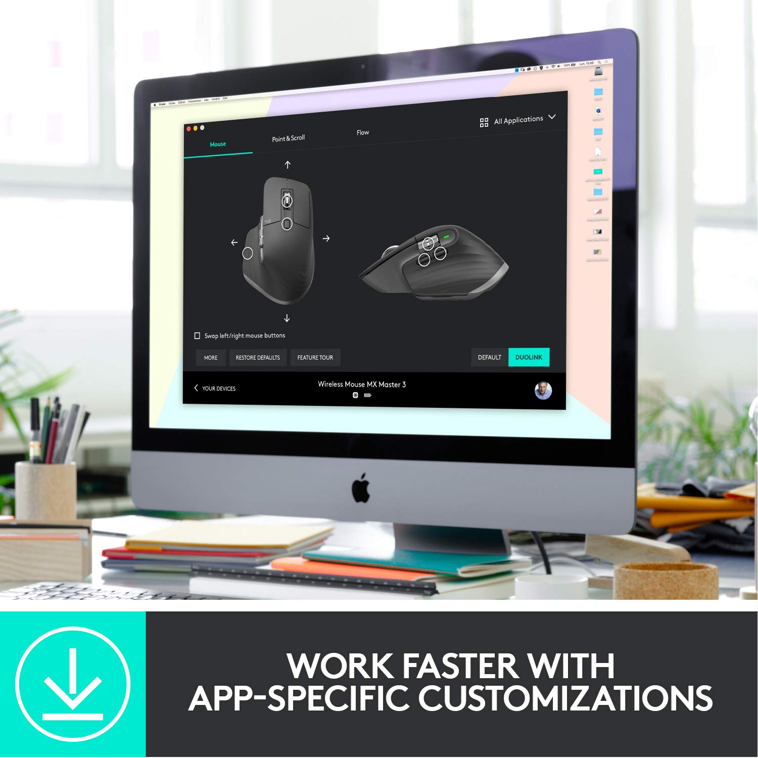 2.4G Wireless Car Mouse USB Computer Mice Car Shape 1000 DPI with LED Light Receiver for PC Laptop MacBook Air Pro tablets