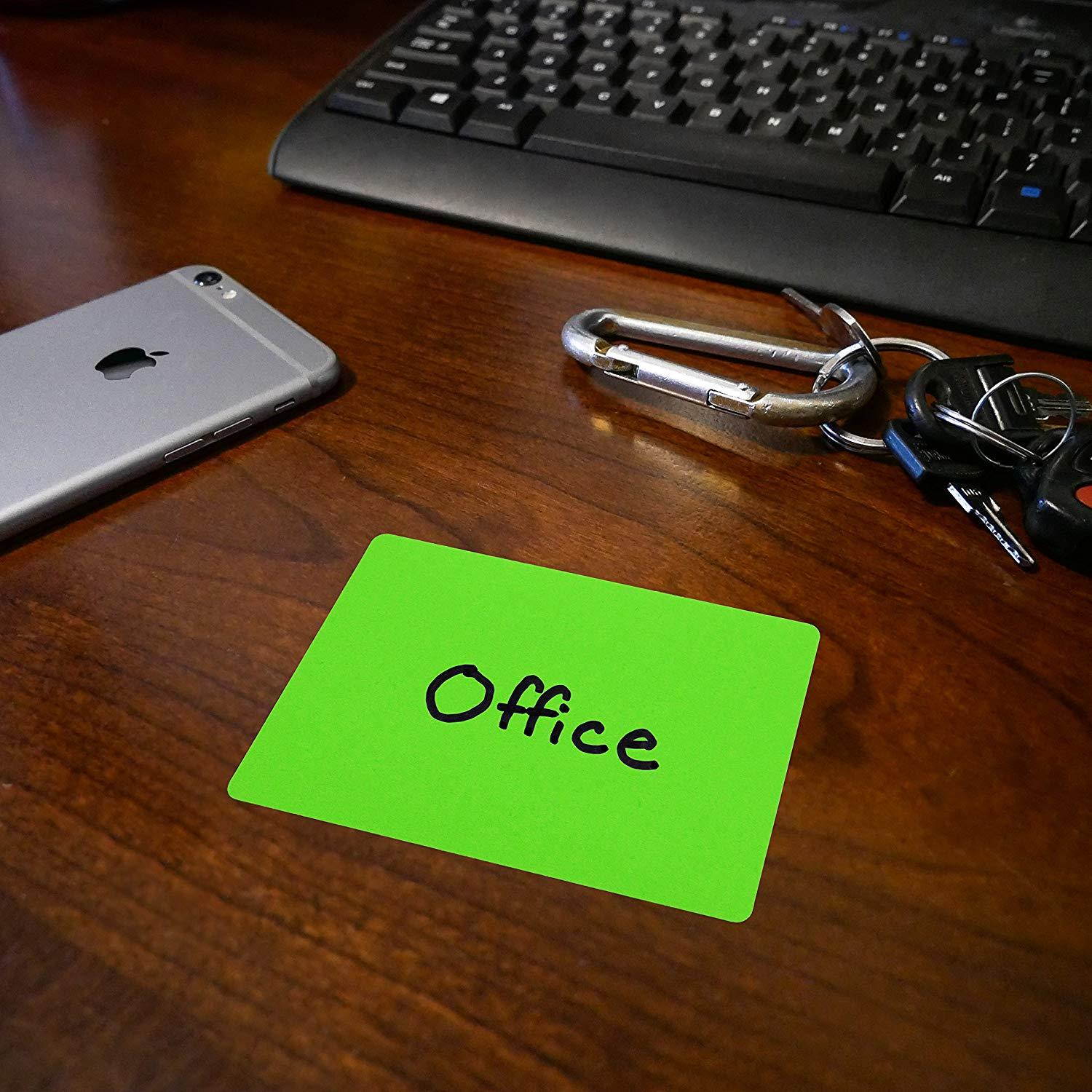 ChromaLabel 2 x 3 inch Fluorescent Color-Code Labels | 5 Assorted Colors | 250/Box