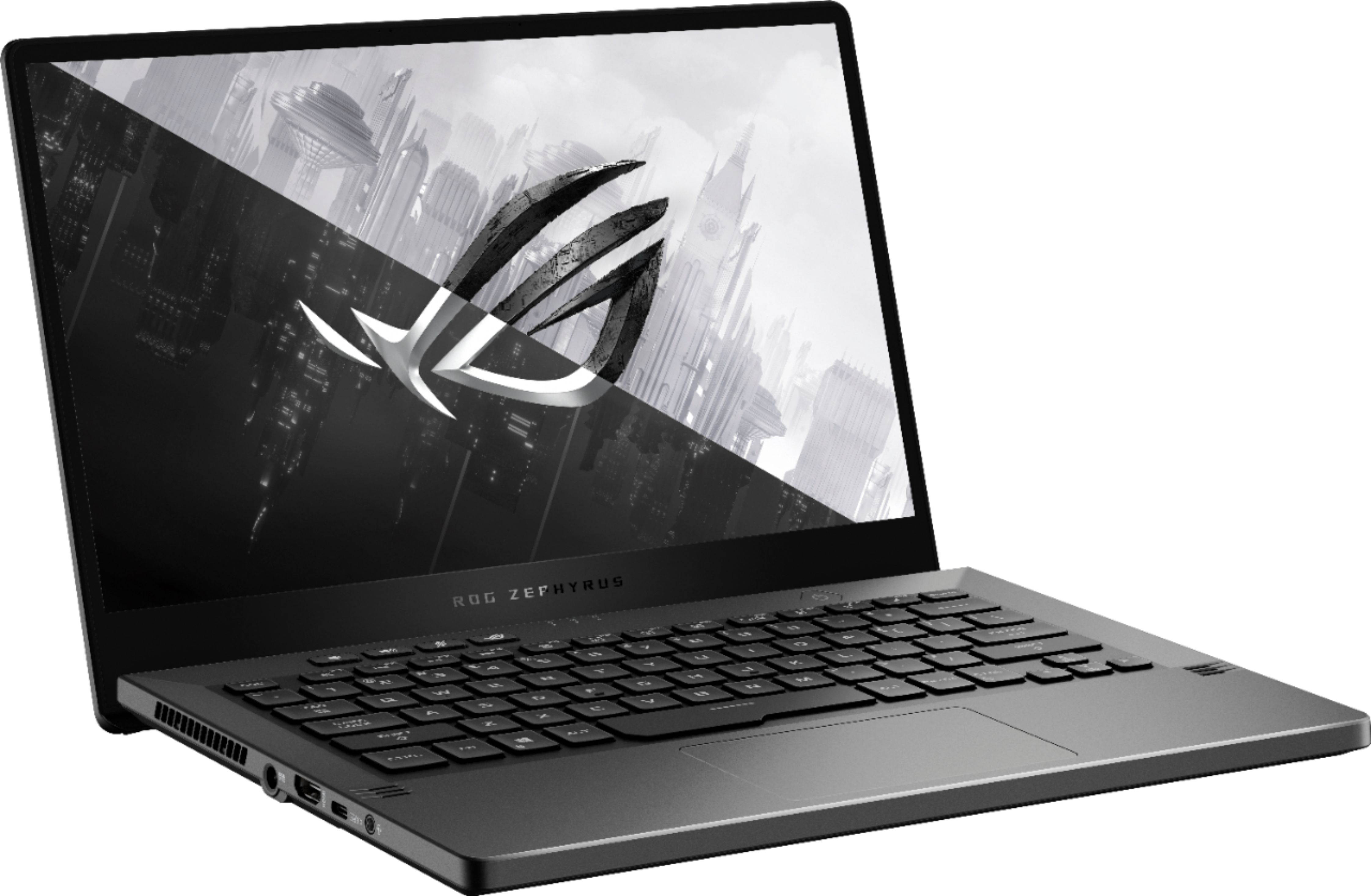 ASUS - ROG Zephyrus G14 14" Laptop - AMD Ryzen 7 - 8GB Memory - NVIDIA GeForce GTX 1650 - 512GB SSD - Eclipse Gray (GA401IH-BR7N2BL)