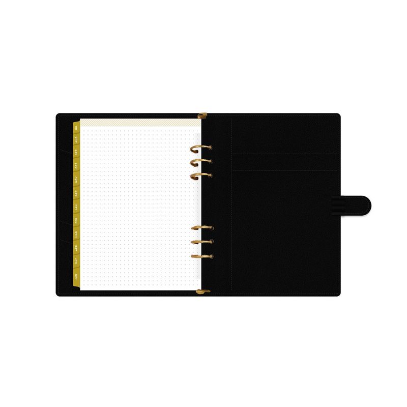 2021-22 Academic Planner 5" x 8" 6 Ring Weekly/Monthly Black - Day Designer