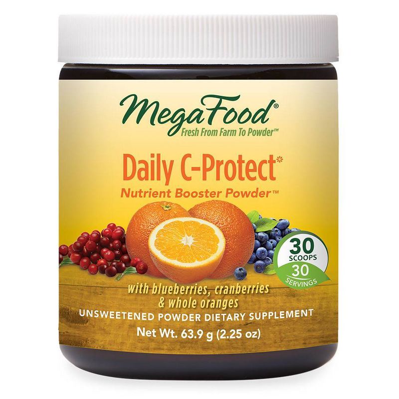 MegaFood Daily C-Protect Nutrient Booster Powder Supplement - 30ct