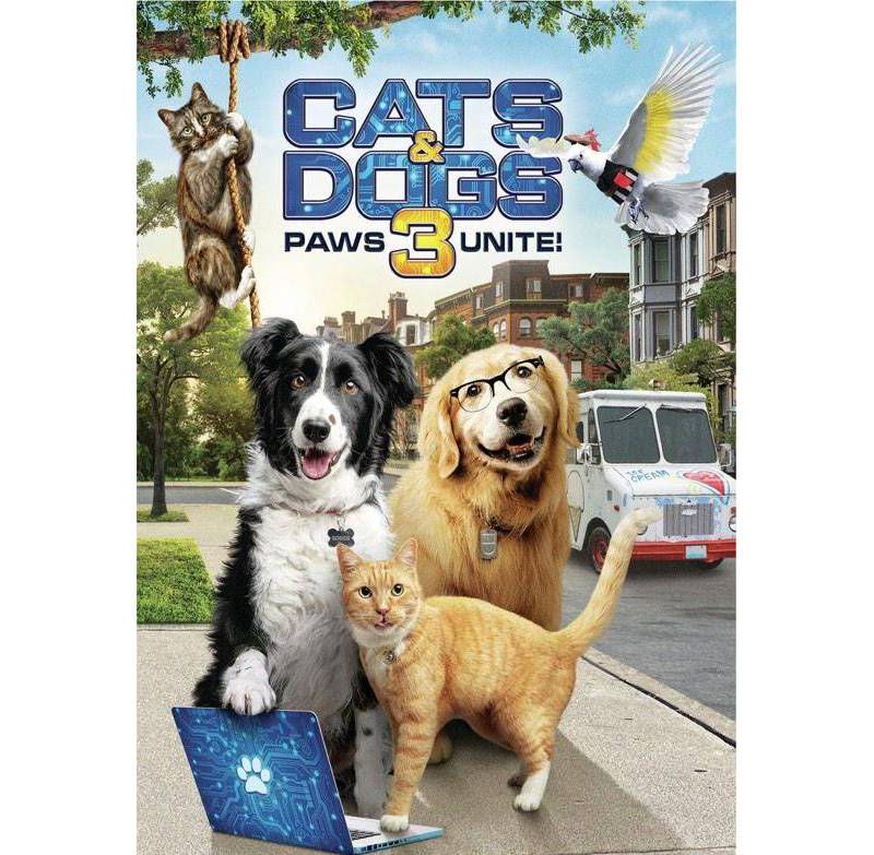 Cats & Dogs 3: Paws Unite! (DVD)