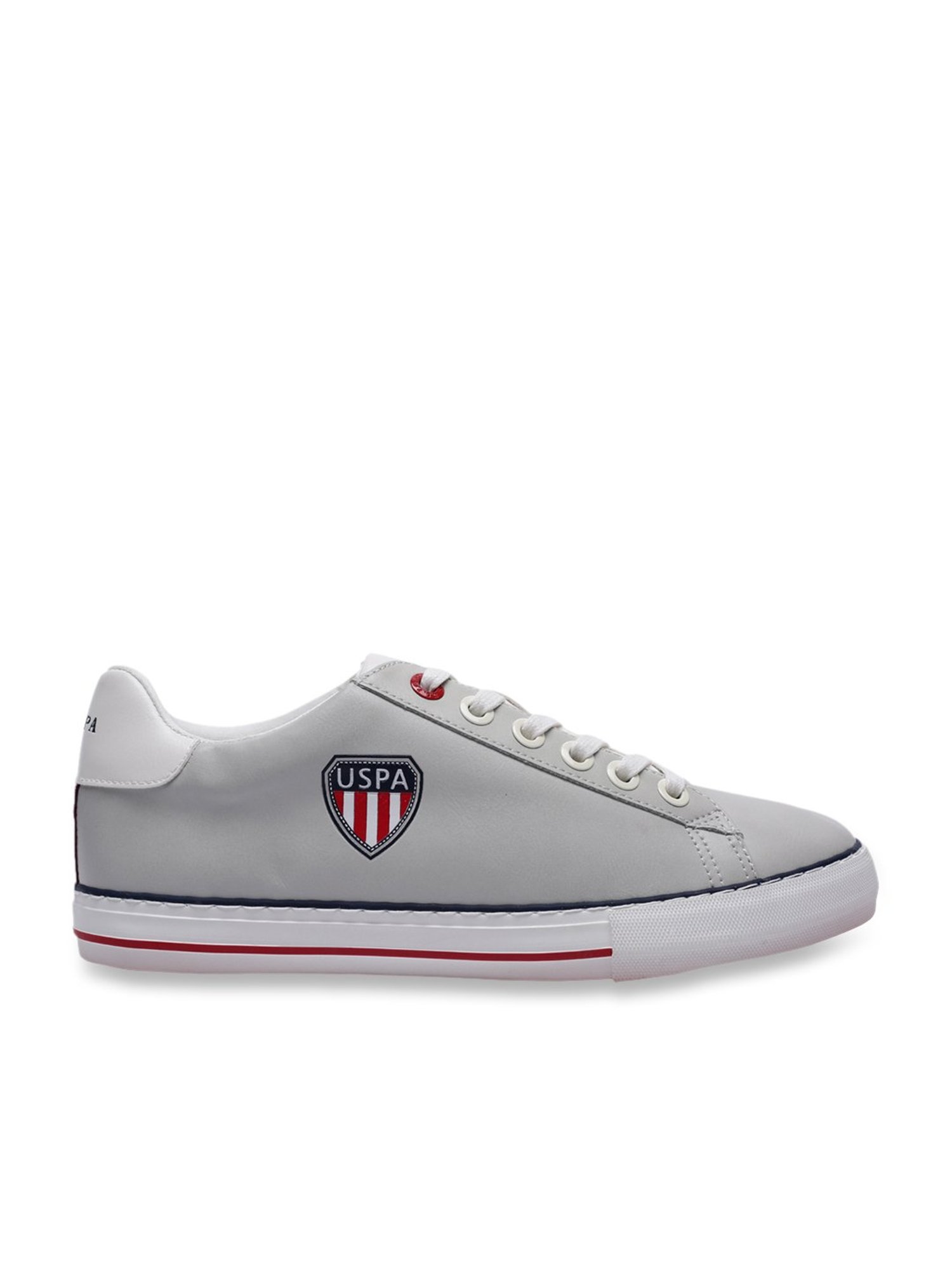 U.S. Polo Assn. Men's Malin Grey Casual Sneakers