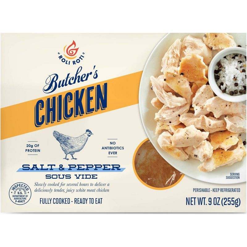 Roli Roti Sous Vide Salt & Pepper Chicken - 9oz