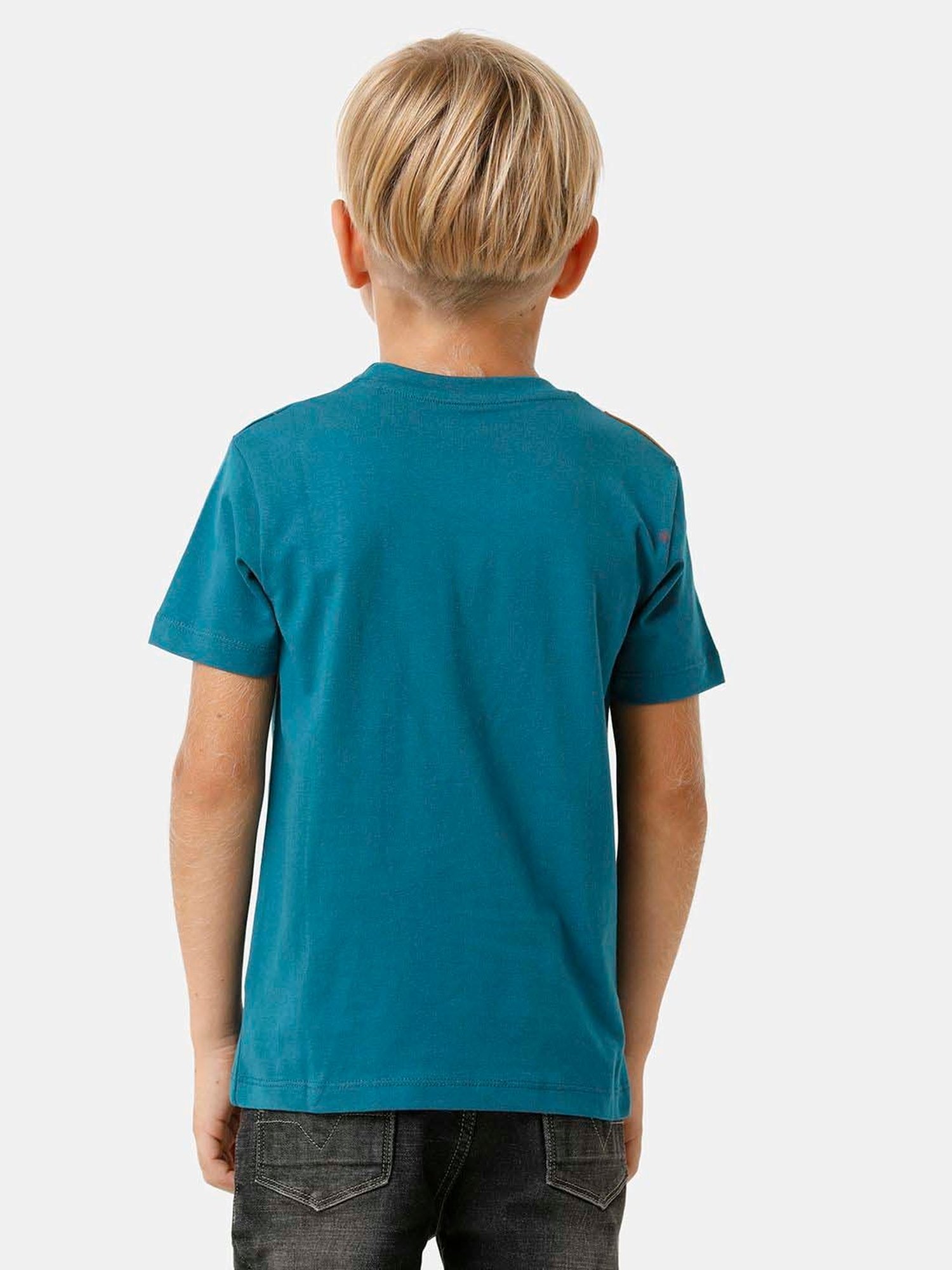 Kate & Oscar Kids Multicolor Cotton Printed T-Shirt