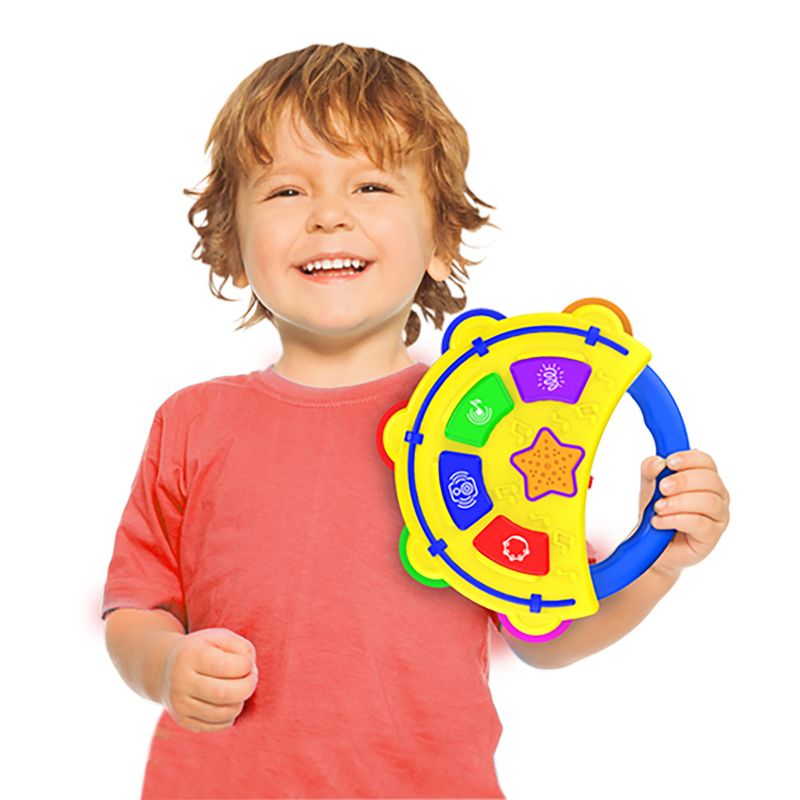 The Learning Journey  Early Learning Little Tunes Tambourine with 4 play modes