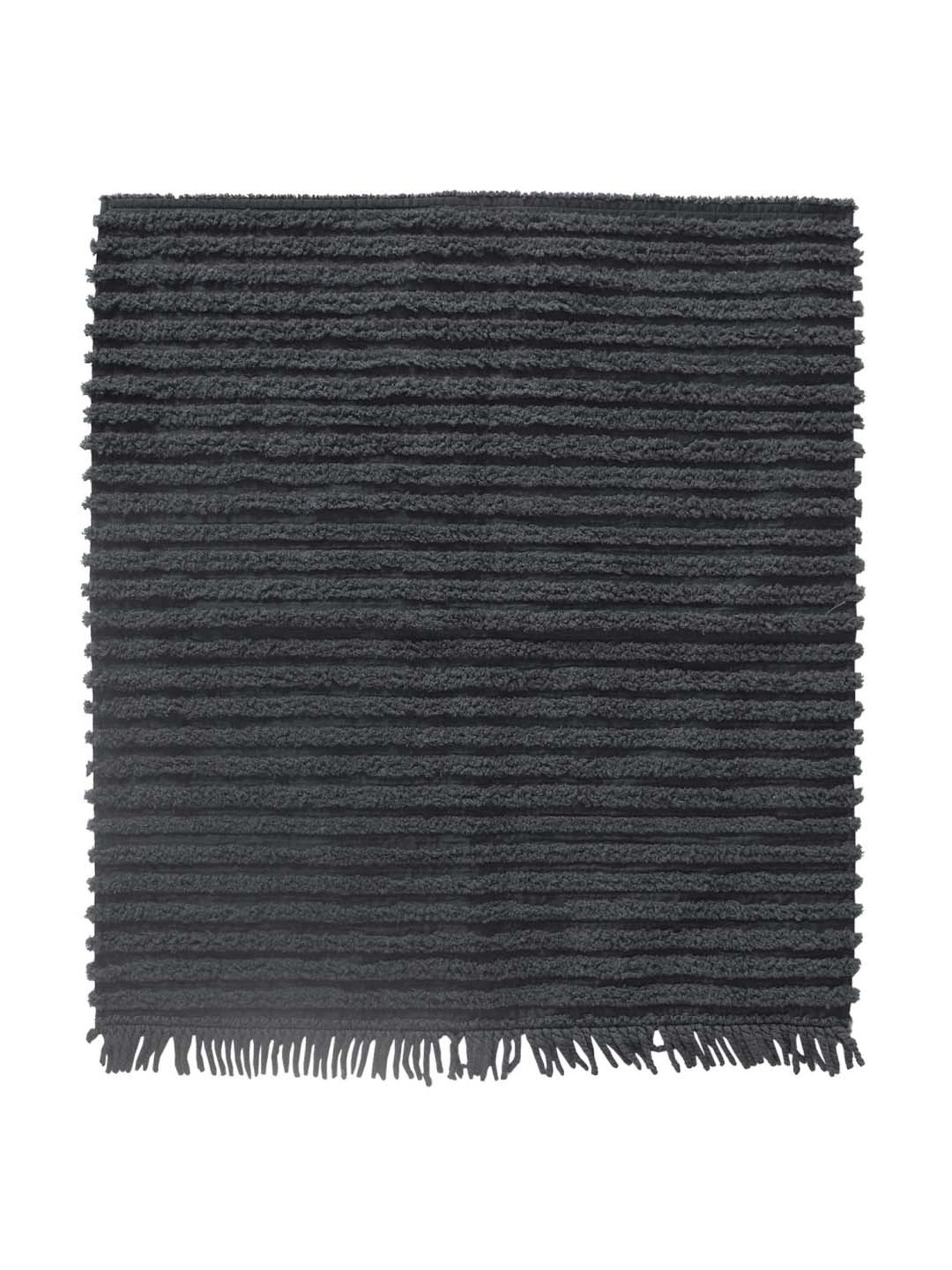 MODERN HOMES White Cotton Hand-Knotted Curtain Ropes - Set of 2