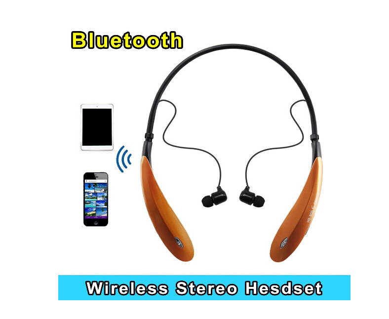 HB-800S Bluetooth Headset Stereo Sports Wireless Headphones With MP3 Mic Neckband Earphone for Lg Samsung Iphone HTC