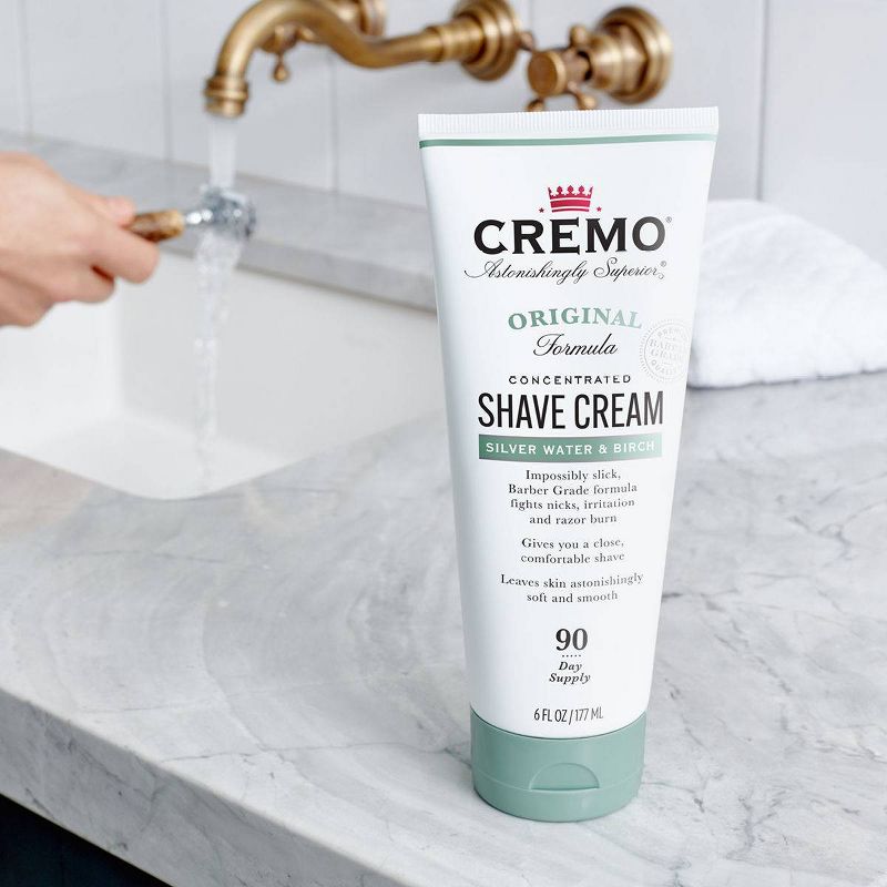 Cremo Silver Water and Birch Shave Cream - 6oz