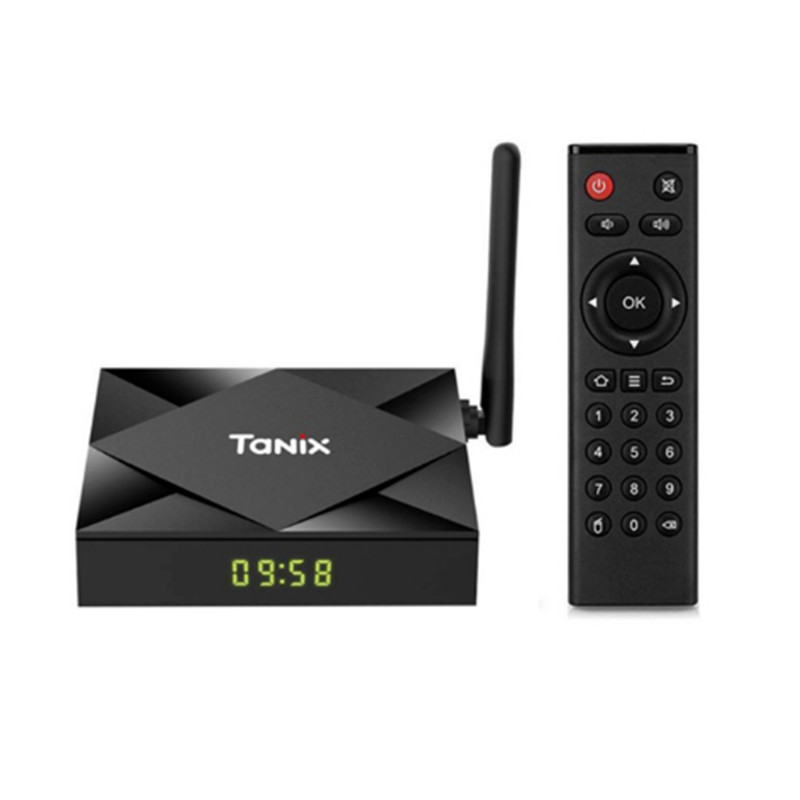 Yijianxi Smart TV Box Android 10.0 Allwinner H616 DDR3 4GB RAM 64GB ROM Set-Top Receiver TaNix TX6S 8K with WIFI Media Player