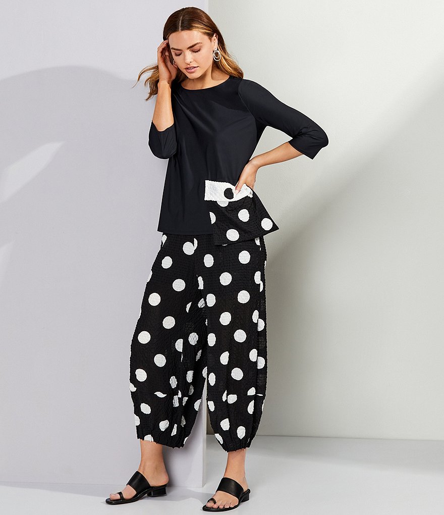 IC Collection Big Side Pocket Boxy Top