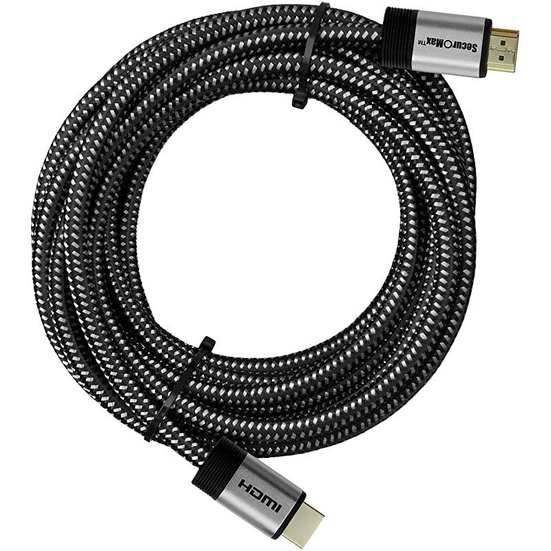 Cable 4K 60Hz HDCP 22 HDR 18Gbps with Braided Cord 10 Feet