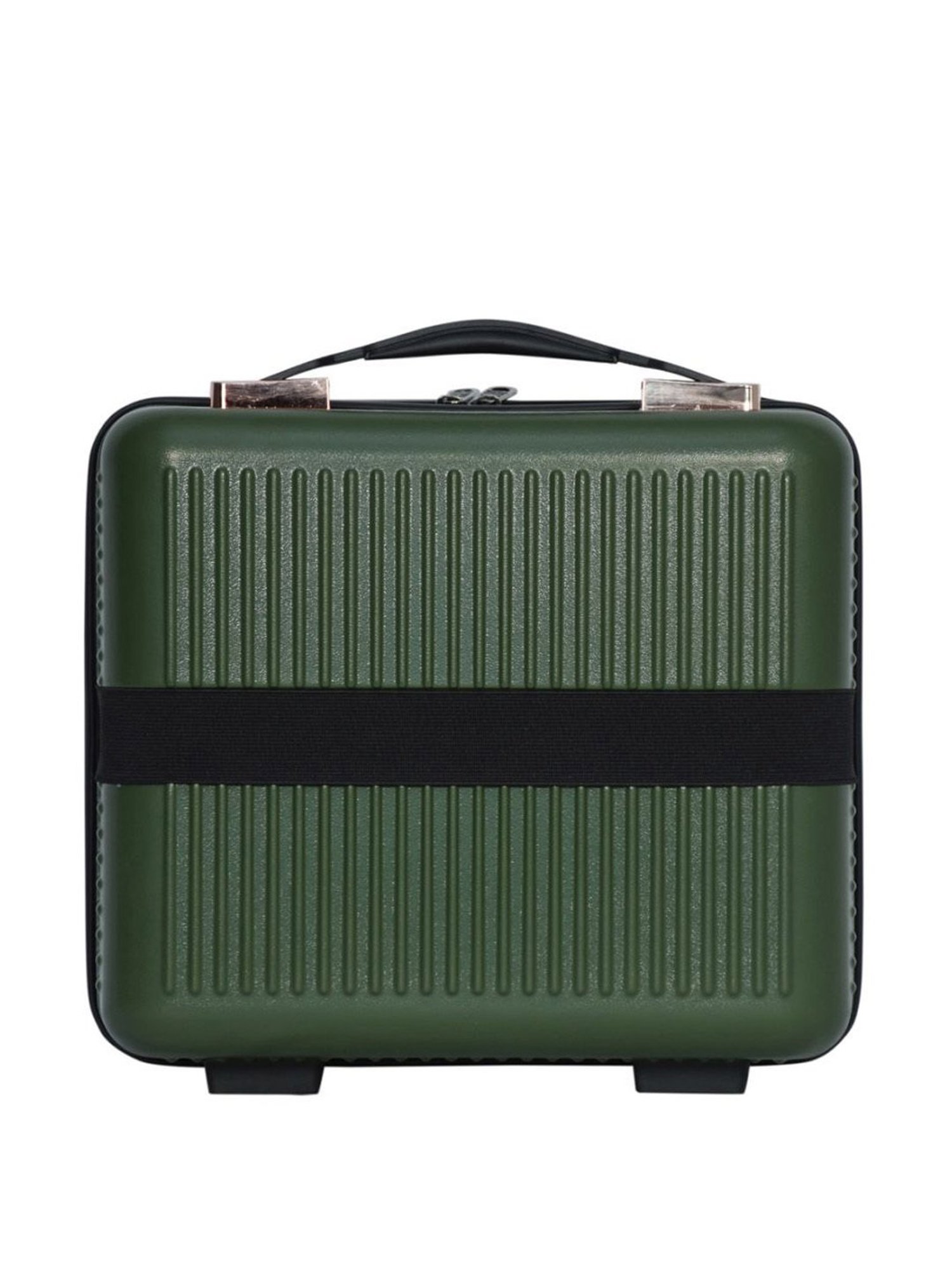 Esbeda Olive ABS Textured Vanity Bag