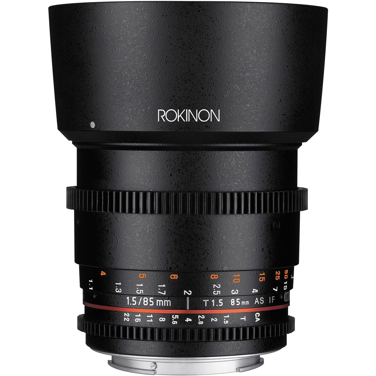 Rokinon 85mm T1.5 Full Frame Cine DS Lens for M4/3 Cameras