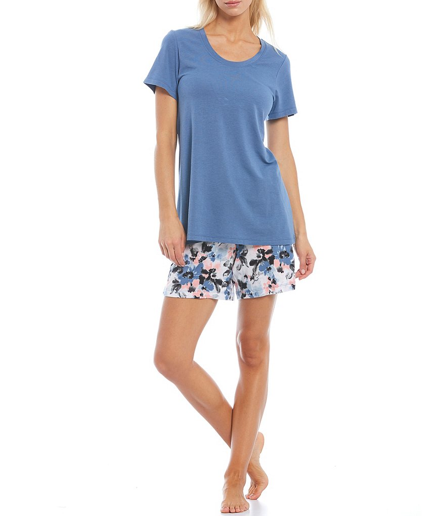 Peanuts Plus Snoopy Print Knit Coordinating Sleep Tee