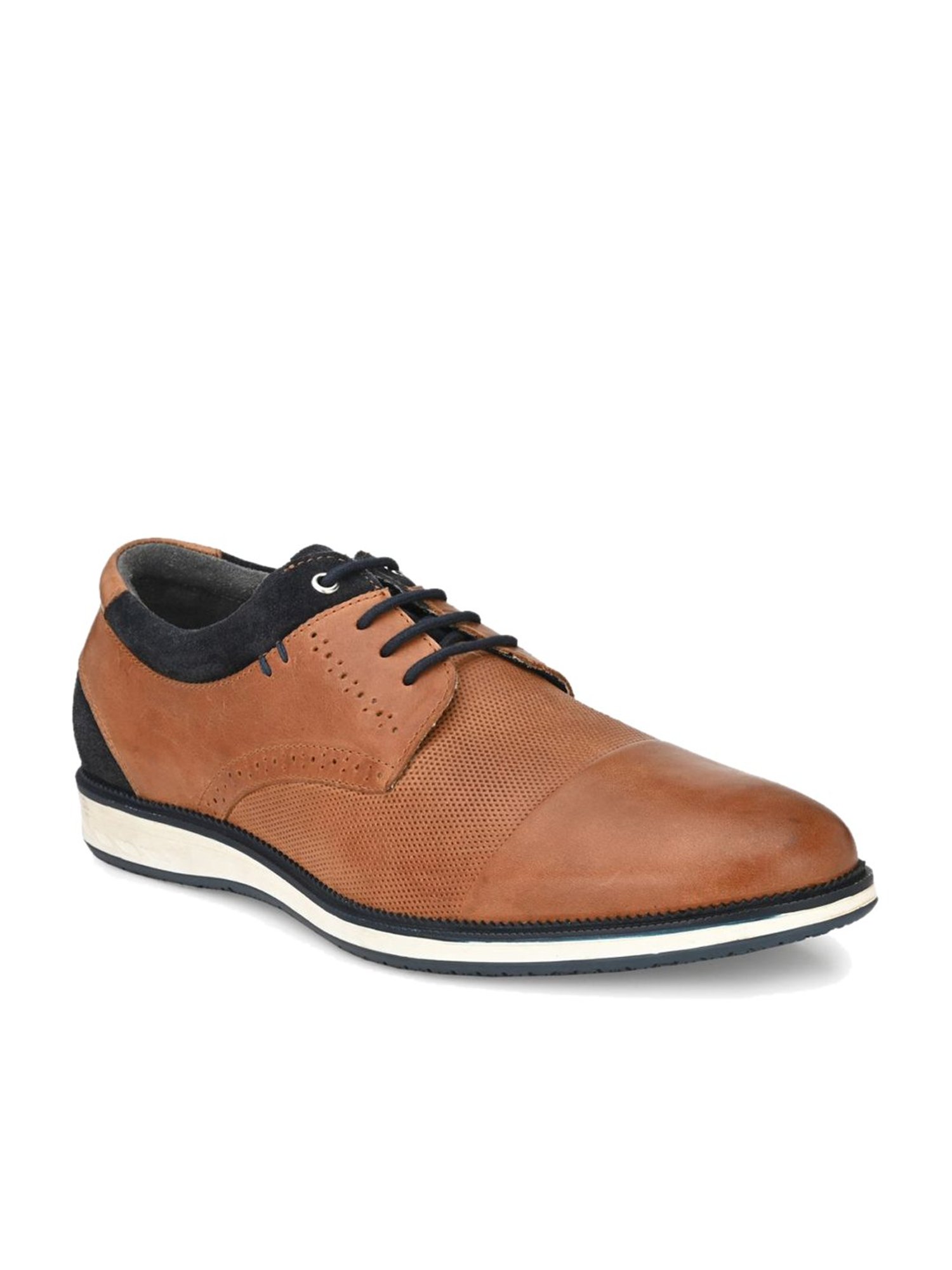 Delize Tan Casual Sneakers