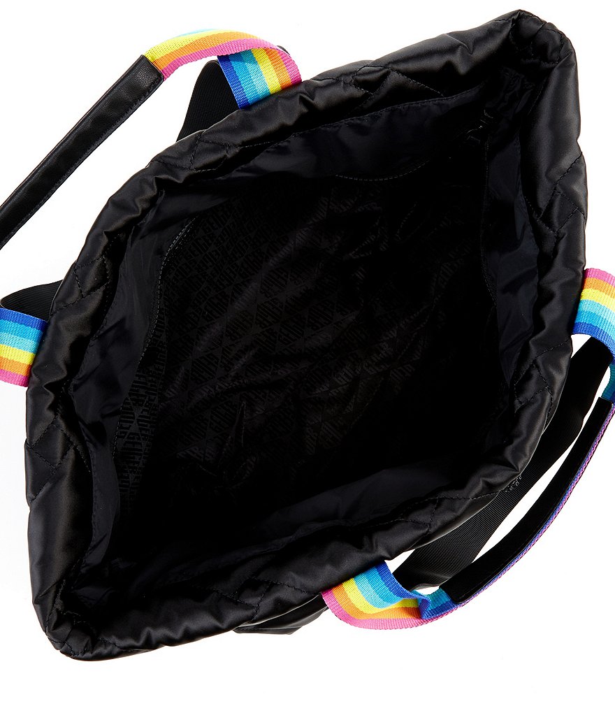 Kurt Geiger London Nylon Quilted Shopper Tote Bag