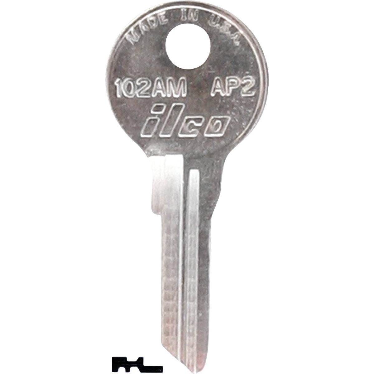 Ilco Corp. Ap2 Aps File Cabinet Key 102AM Unit: BAG