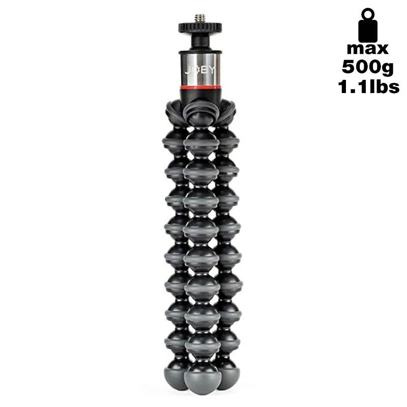 GorillaPod 500 A Compact Flexible Tripod for SubCompact Cameras Point amp Shoot 360 Cameras and Other Devices up to 500 grams