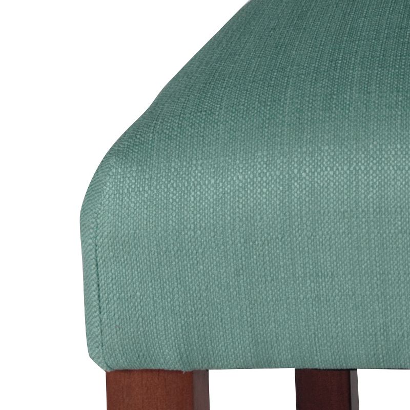 Set of 2 Kristin Tufted Dining Chair Aqua Textured - HomePop