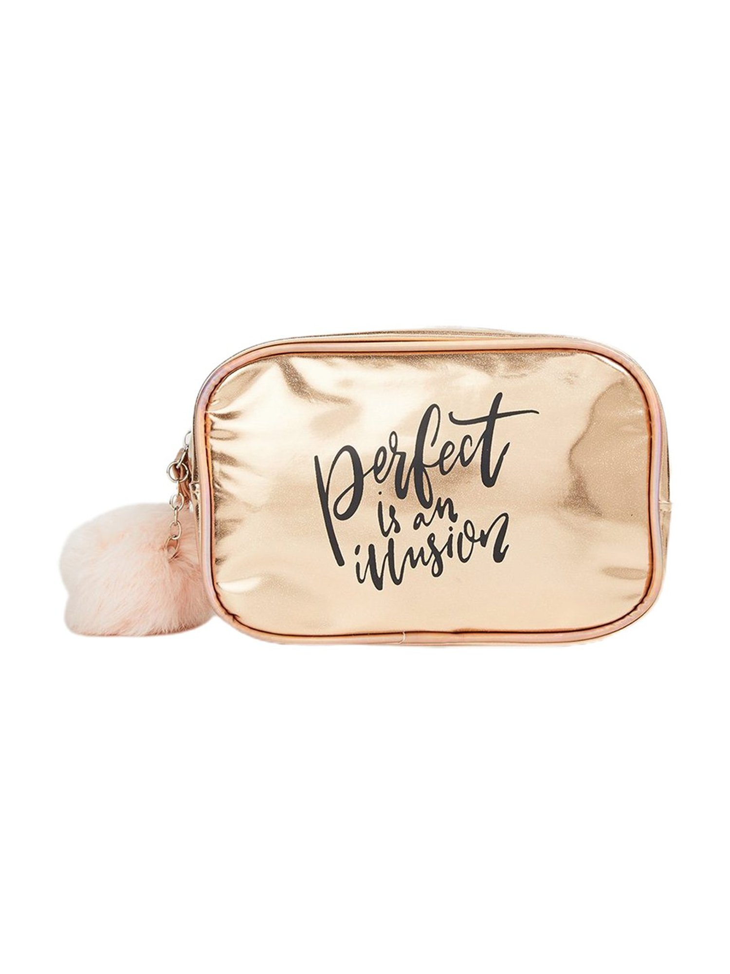 Ginger by Lifestyle Peach Shimmer Pouch