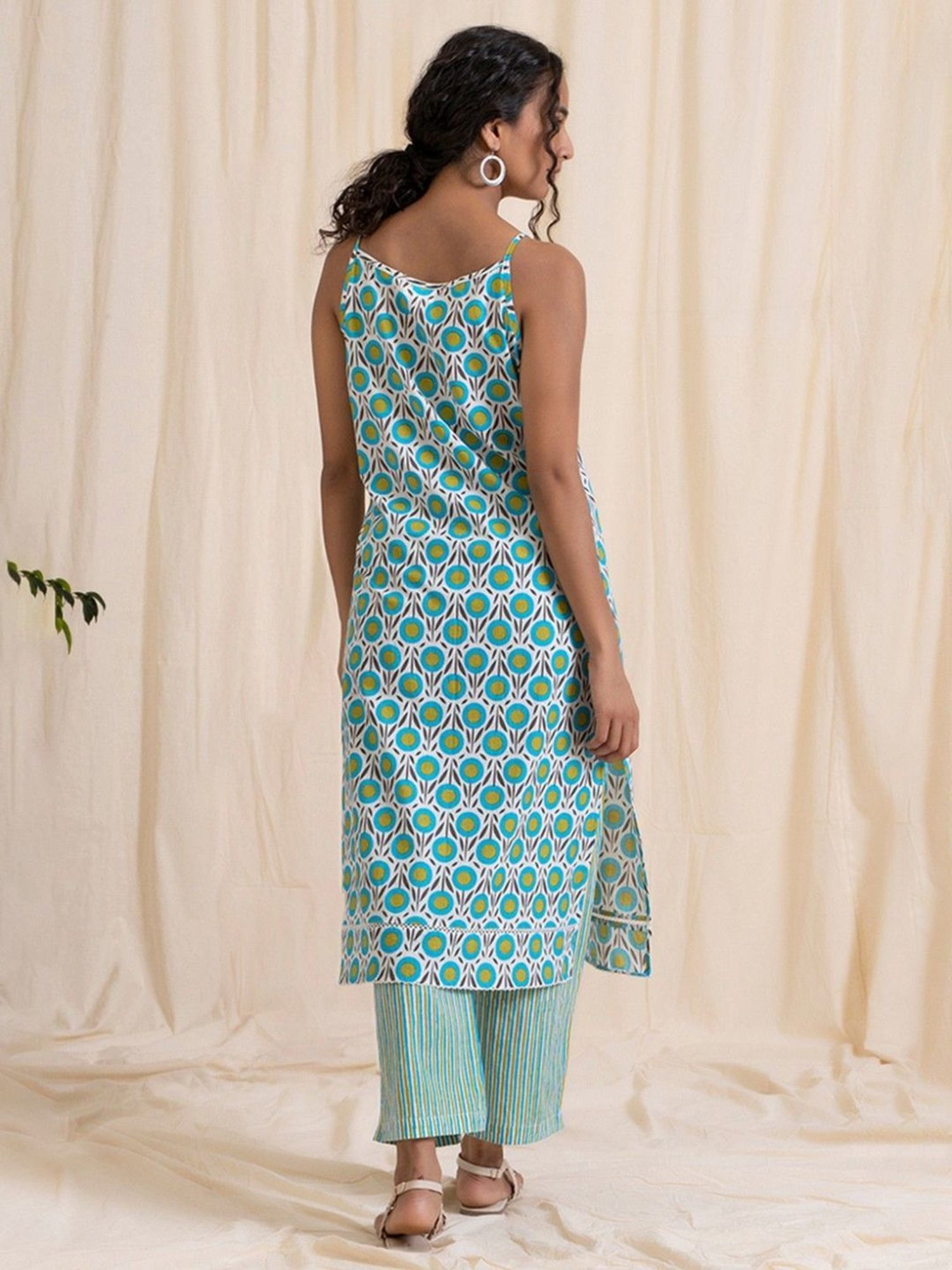 Akiso Aloha Blue Green Easy Peasy With Pants