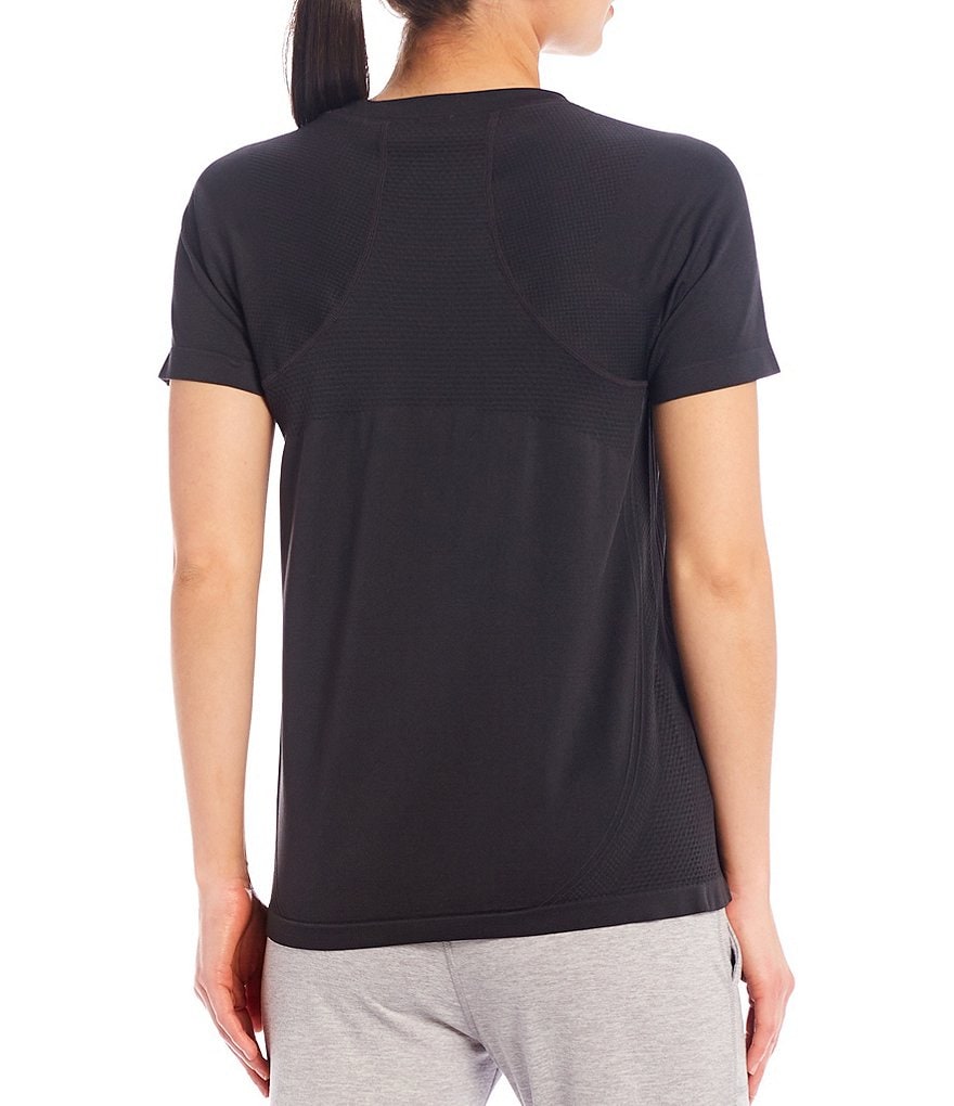 Kinesis Short Sleeve Jewel Neck Seamless Tee
