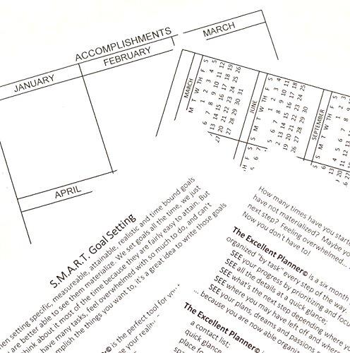 The Excellent Planner: Everyday Planner (6" x 8.5")