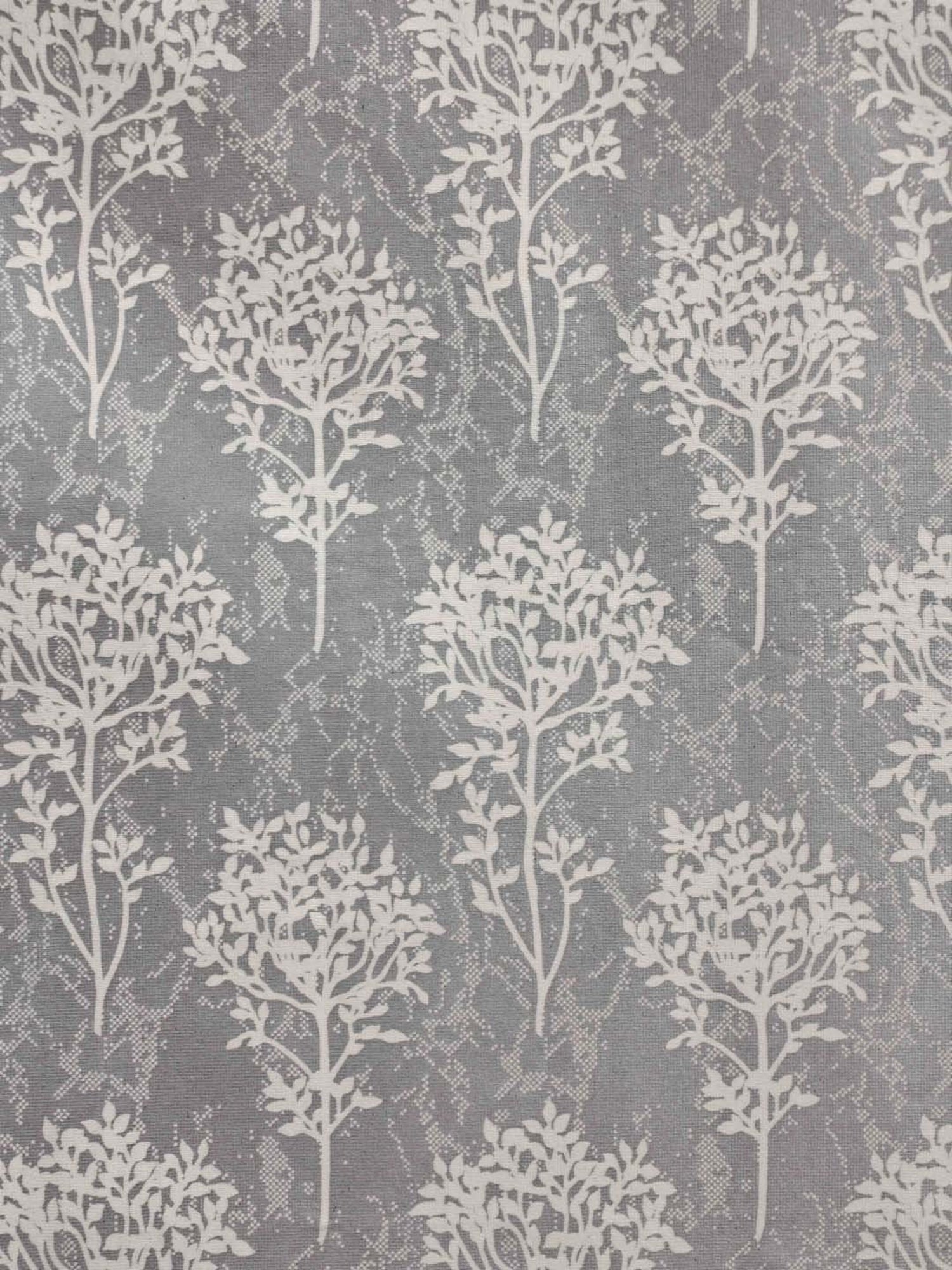 Ariana Bloom Grey Polyester 5ft Window Eyelet Curtain