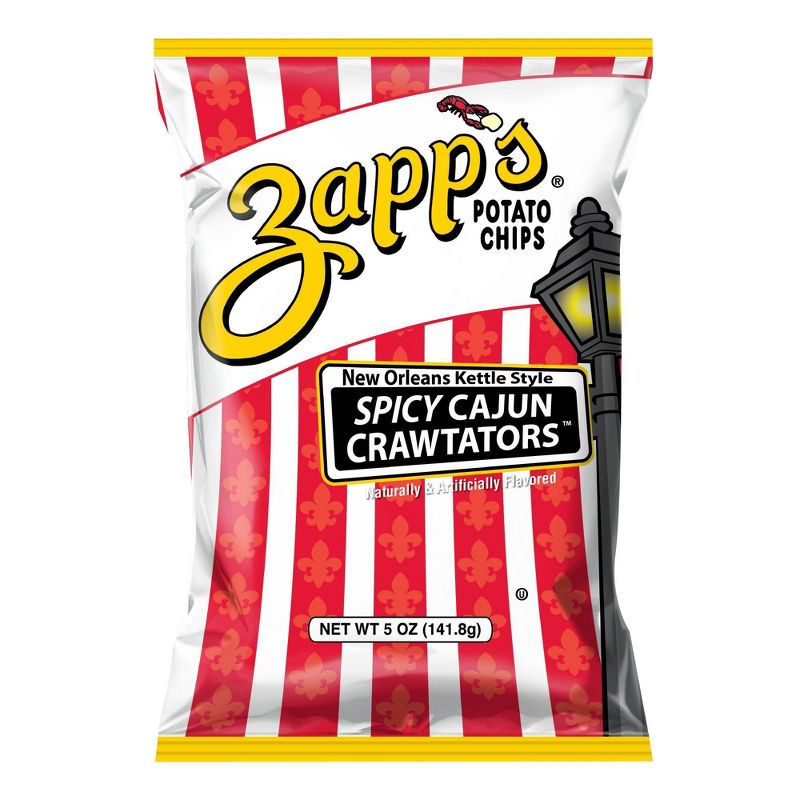 Zapp's New Orleans Kettle Style Spicy Cajun Crawtators - 5oz